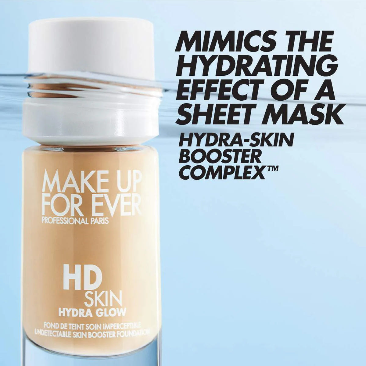 MAKE UP FOR EVER HD Skin Hydra Glow Hydrating Foundation