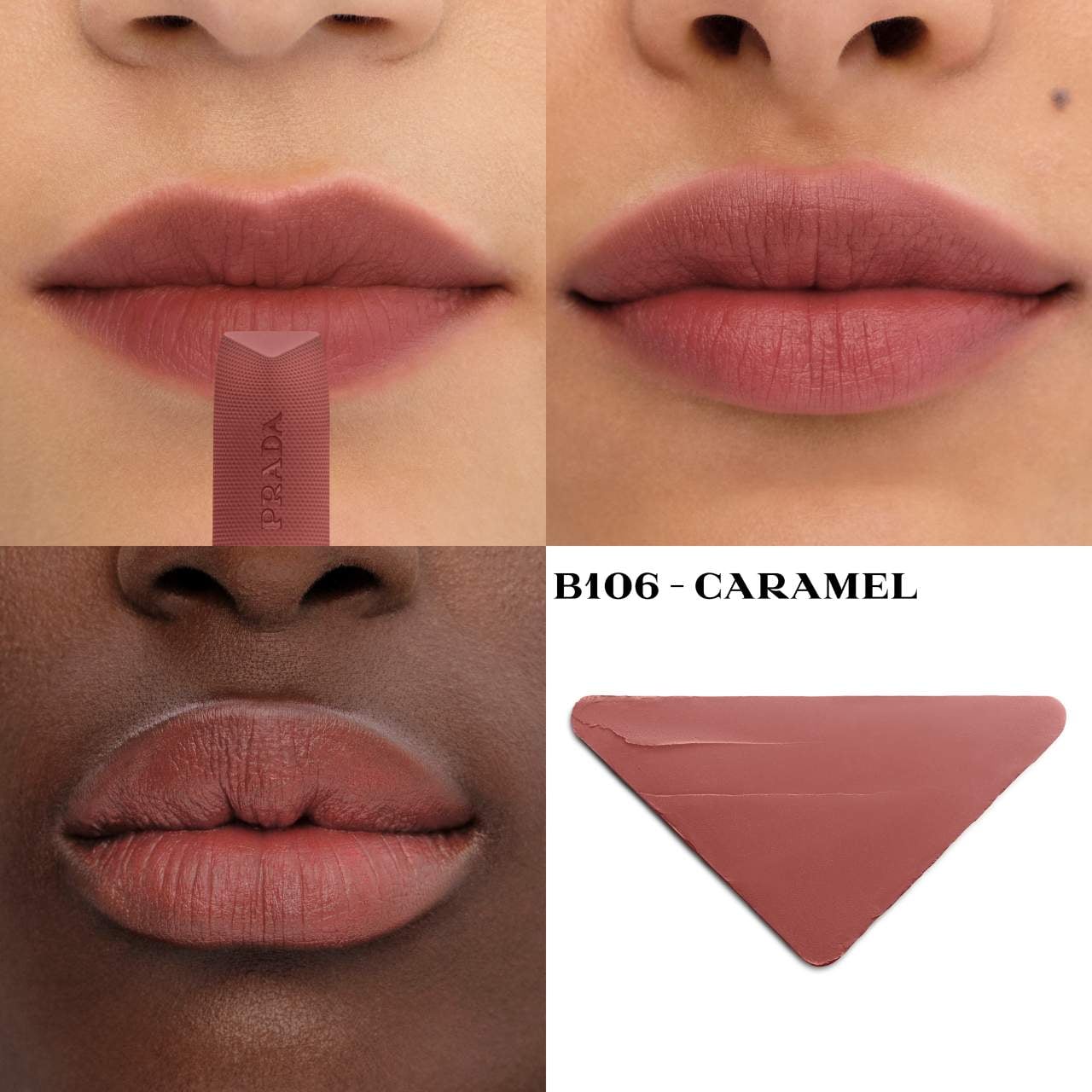Prada  Monochrome Soft Matte Blur Lipstick