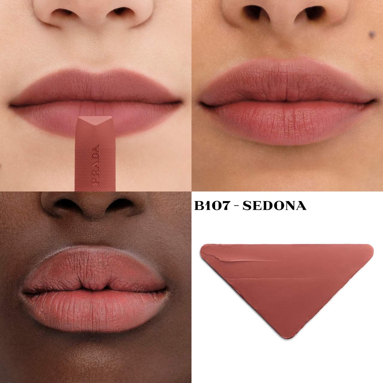Prada  Monochrome Soft Matte Blur Lipstick