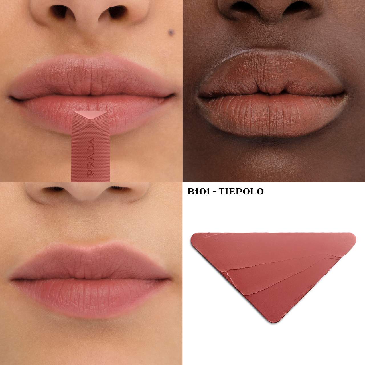 Prada  Monochrome Soft Matte Blur Lipstick