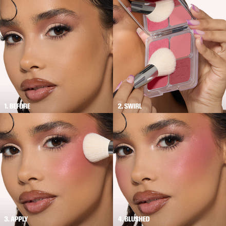 HUDA BEAUTY Blush Filter & Blurring Palette - Baby Pink