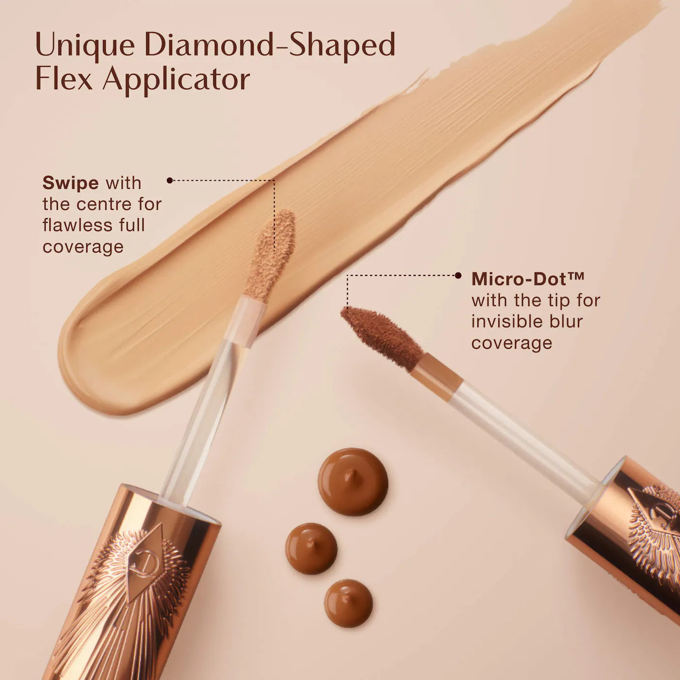 Charlotte Tilbury Airbrush Flawless Crease-Proof Long-Wear Blur Concealer with Hyaluronic Acid