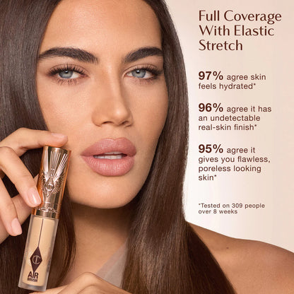 Charlotte Tilbury Airbrush Flawless Crease-Proof Long-Wear Blur Concealer with Hyaluronic Acid