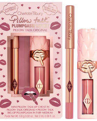 Mini Pillow Talk Plumpgasm Lip Liner and Lip Gloss Set