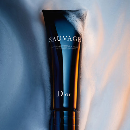 DIOR Sauvage nettoyant et masque visage nettoyant visage 2-en-1
